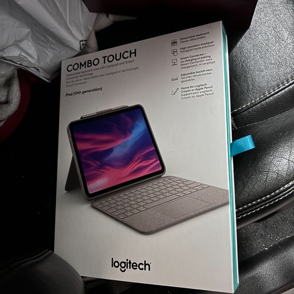 Grey iPad keyboard